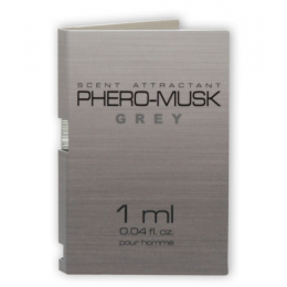 Духи з феромонами чоловічі PHERO-MUSK GREY, 1 ml