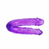 Фалоімітатор подвійний Baile Double dong, фіолетовий, 30 см x 3.4 см x 2.2 см (216795) – фото 4