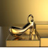 Массажер простаты Sevanda Woodpecker Massager, металлический, золотой,   – фото 3