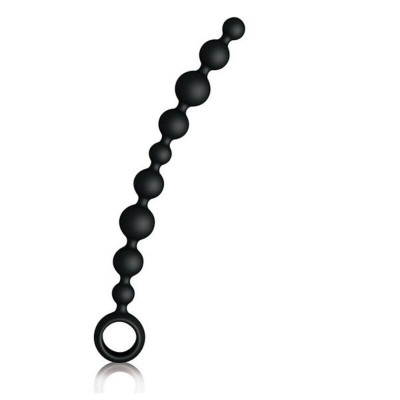 Анальная цепочка Joy Division Joyballs anal wave, черная, 29.8 см (216938) – фото 1