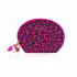 Вібратор міні-мікрофон Rianne s Essentials Lovely Leopard Mini Wand в сумочці, фіолетовий, 12 см х 3.5 см (217014) – фото 2
