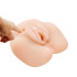 Мастурбатор реалістичний Baile Ultra Realistic Vagina, у вигляді вагіни, з вібрацією, бежевий, 15 х 14 см (216788) – фото 2
