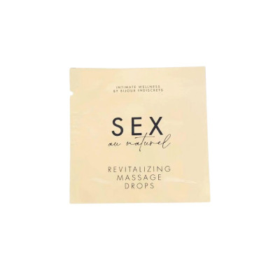 ПРОБНИК  Восстанавливающие капли для интимного массажа Sex au Naturel Bijoux Indiscrets (206567) – фото 1