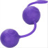 Вагинальные шарики с рельефом Posh Silicone O Balls, силиконовые, фиолетовые (215852) – фото 2