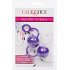 Вагінальні кульки з рельєфом Posh Silicone O Balls, силіконові, фіолетові (215852) – фото 4