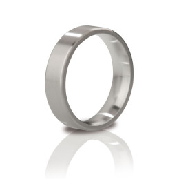 Эрекционное кольцо металлическое 5.5 см Mystim His Ringness Duke