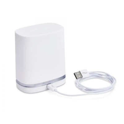 Кейс для зберігання і зарядки WE-VIBE сһогиѕ charger & travel case з USB кабелем, білий (216922) – фото 1
