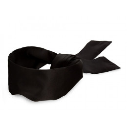 Лента на глаза Noir Blindfold шелковистая, черная, 137 см х 7.6 см – фото