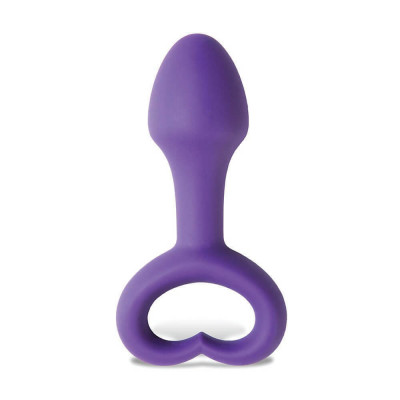 Анальная пробка LoveLife фиолетовая, размер S, 8.8 см х 2.7 см (42531) – фото 1