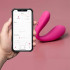 Вибратор вагинально-клиторальный для пар Lovense Dolce с управлением с приложения, розовый, 9 см х 3.8 см (203503) – фото 10