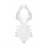Сексуальне боді Leg Avenue Meet Me in Malibu Lace Bodysuit білого кольору, розмір OS (207578) – фото 3