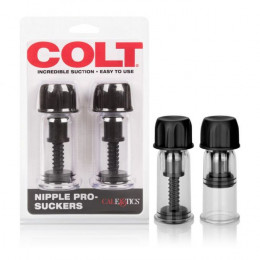 Помпы для сосков COLT Nipple Pro-Suckers черные, 10 см х 2.8 см