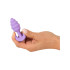 Анальная пробка Cuties Plugs Purple фиолетовая, 7.5 см х 2.8 см (213831) – фото 3