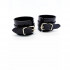 Набор для фиксации наручники и поножи черного цвета, 30 х 5.5 см, 21 х 5.5 см (205495) – фото 3