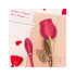 Вібратор і кліторальний стимулятор у формі троянди Boss Series ROSE Miss Coyness 2 в 1, 32.5 см х 5 см (206750) – фото 3