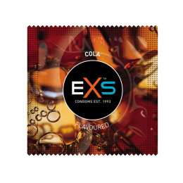 Оральні презервативи EXS зі смаком колли, 1 шт