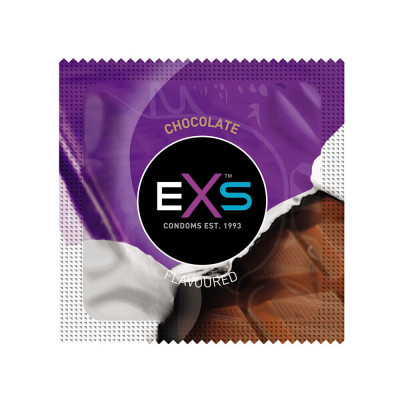 Оральні презервативи EXS зі смаком шоколаду, 1 шт (216222) – фото 1