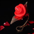 Низкотемпературная свеча Lockink в виде розы, красная (217222) – фото 10