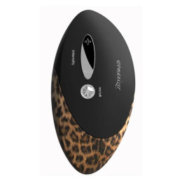 Клиторальный стимулятор Womanizer Pro W500 с леопардовым принтом, черный – фото