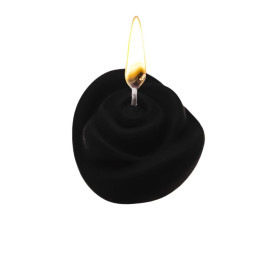 Низкотемпературная свеча Lockink в виде розы, черная