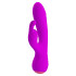 Вибратор-кролик многоскоростной Pretty Love Broderick фиолетовый, 17.9 см х 3.5 см (216835) – фото 5