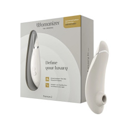 Womanizer Premium 2 бесконтактный клиторальный стимулятор (Вуманайзер Премиум 2), серый