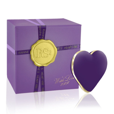 Вибратор сердечко Rianne S Heart для клитора, фиолетовый (217007) – фото 1
