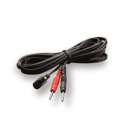 Електродний кабель Mystim Electrode Cable Extra Robust чорний, 160 см – фото