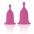 Менструальні чаші RS Femcare Cherry Cup 2 шт, в косметичці, рожеві (217028) – фото 7