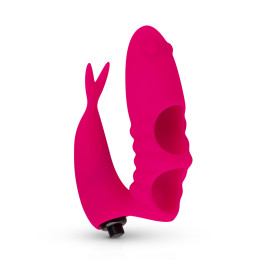 Вибратор на палец Easytoys Vinger Vibrator розовый, 8.5 см х 2.3 см – фото