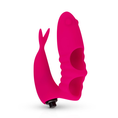 Вібратор на палець Easytoys vinger Vibrator рожевий, 8.5 см х 2.3 см (216445) – фото 1