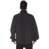 Чоловіча сорочка Leg Avenue Ruffle Front Shirt, L, з коміром і оборками спереду, чорна (207475) – фото 2