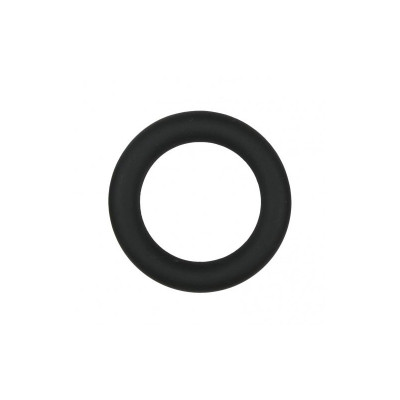 Черное эрекционное кольцо Silicone Cock Ring Medium (214165) – фото 1