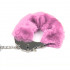 Металеві наручники з хутром, рожеві, міцні (33461) – фото 4