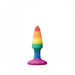 Анальная пробка Dream Toys разноцветная, 9 см х 2.5 см