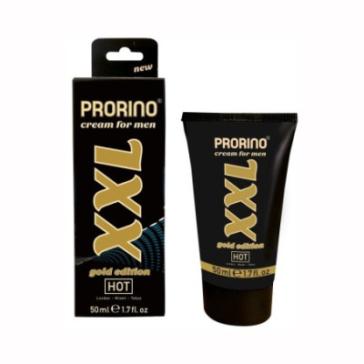 Крем ерекційний для збільшення члена PRORINO XXL Cream For Men Gold Edition 50 мл. (205571) – фото 1