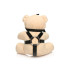 Брелок плюшевый медвежонок БДСМ с плеткой, 9 см х 9 см (216548) – фото 4