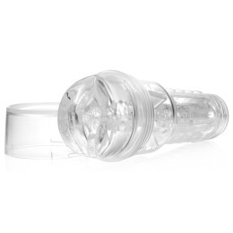 Мастурбатор анус кібершкіра Fleshlight Ice Butt Crystal, прозорий, 25 см