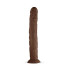 Фалоімітатор великий на присоску Real Fantasy David, коричневий, 34 х 5 см (216530) – фото 4