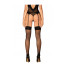 Чулки Obsessive S823 stockings, черные, One size (217896) – фото 5