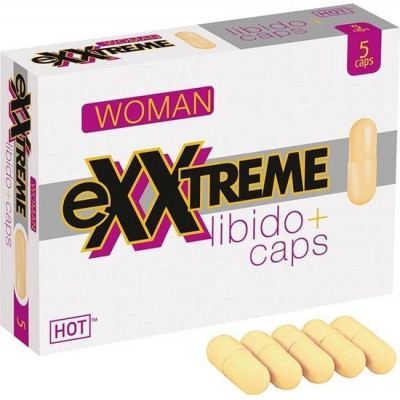 Капсули для підвищення лібідо HOT eXXtreme для жінок, 5 шт (39279) – фото 1