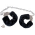 Наручники Bigger Furry Handcuffs, 6-12 см, черные (39158) – фото 3