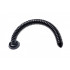 Анальный фаллоимитатор Ribbed Anal Snake, 48 см, черный (39196) – фото 4