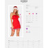 Платье сексуальное, новогоднее, красное, XXL (39225) – фото 5
