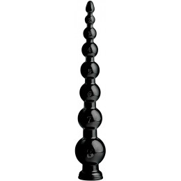 Анальні буси гігантські Anal Snake Anal, 48 см, чорні – фото