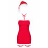Платье сексуальное, новогоднее, красное, XXL (39225) – фото 7