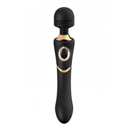 Микрофон вибромассажер Dream Toys с выгнутой ручкой, черный