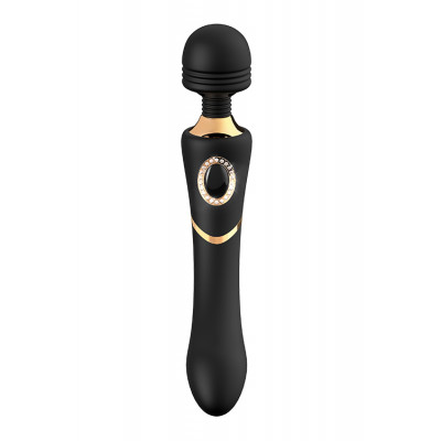 Микрофон вибромассажер Dream Toys с выгнутой ручкой, черный (38483) – фото 1