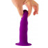 Фалоімітатор Dream Toys термоактивний, фіолетовий (38494) – фото 2