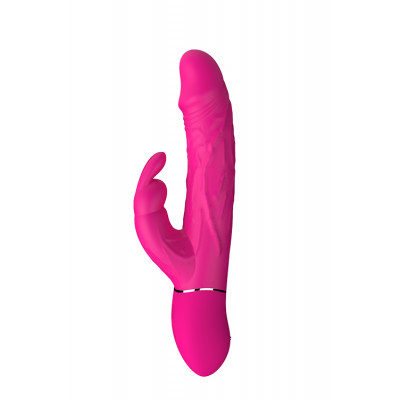 Вібратор-кролик Dream Toys реалістичний, рожевий (38462) – фото 1
